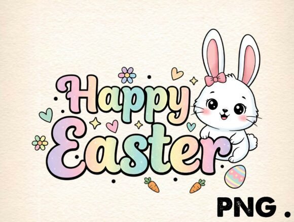 Download Happy Easter Bunny Png,Boho Easter PNG - Easter png Collection