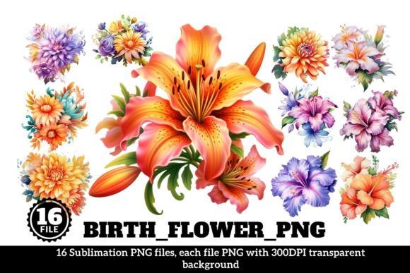 Download Birth Flower Clipart - Premium Resources