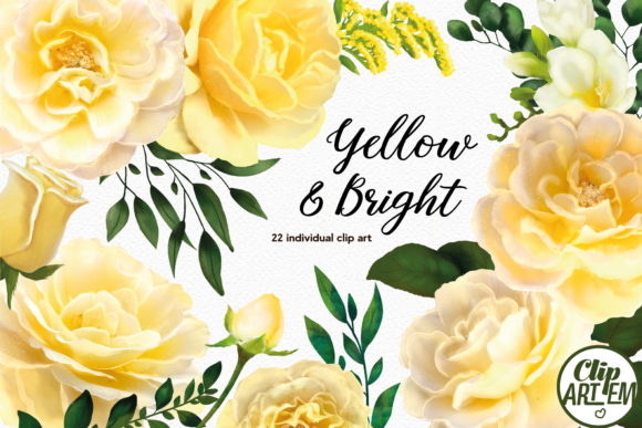 Download Yellow Floral Watercolor 22 PNG Images - Yellow floral Collection