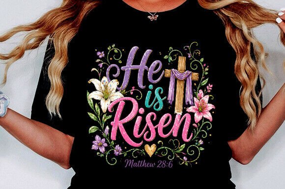 Download He is Risen PNG Christian Easter PNG - Easter png Collection