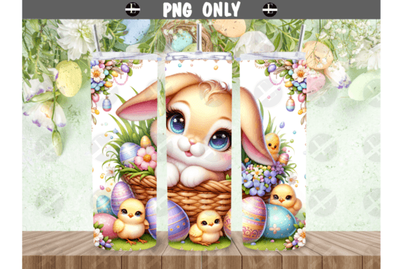 Download Easter Bunny Rabbit Tumbler Wraps PNG - Bunny rabbit Collection